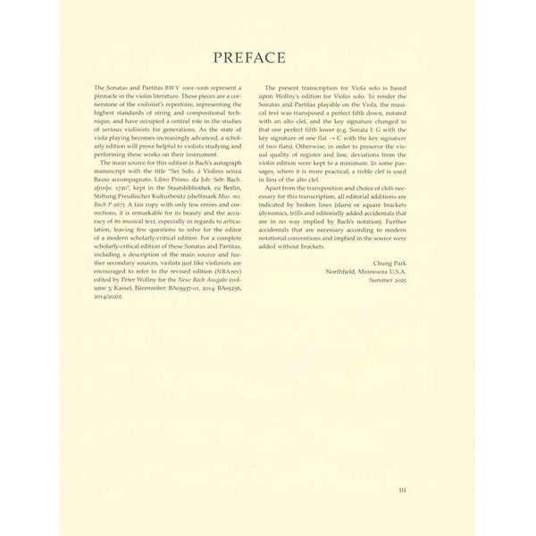 Bärenreiter Bach Drei Sonaten