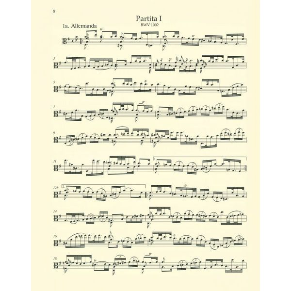Bärenreiter Bach Drei Sonaten