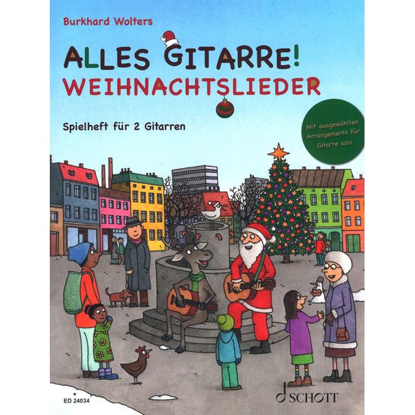 Schott Alles Gitarre Weihnachtslieder