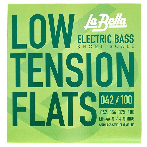 La Bella LTF-4A-S Bass LowTension Flats