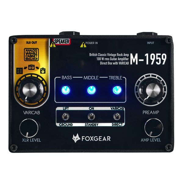 Foxgear M-1959 UK British Classic Rock