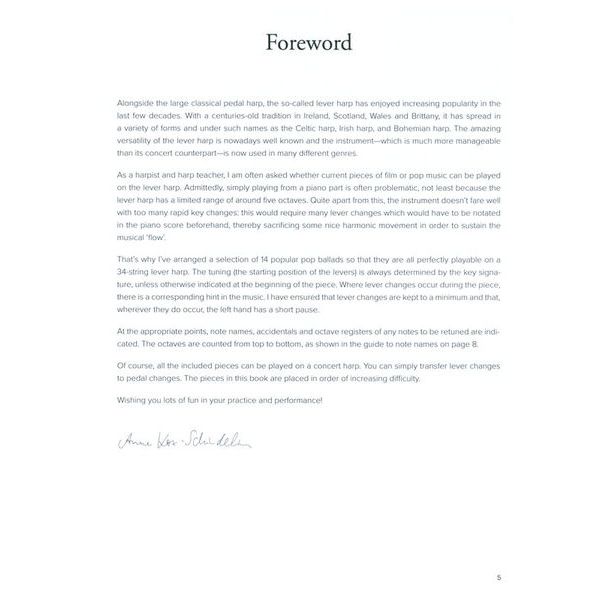 Bosworth Love Songs for Harfe