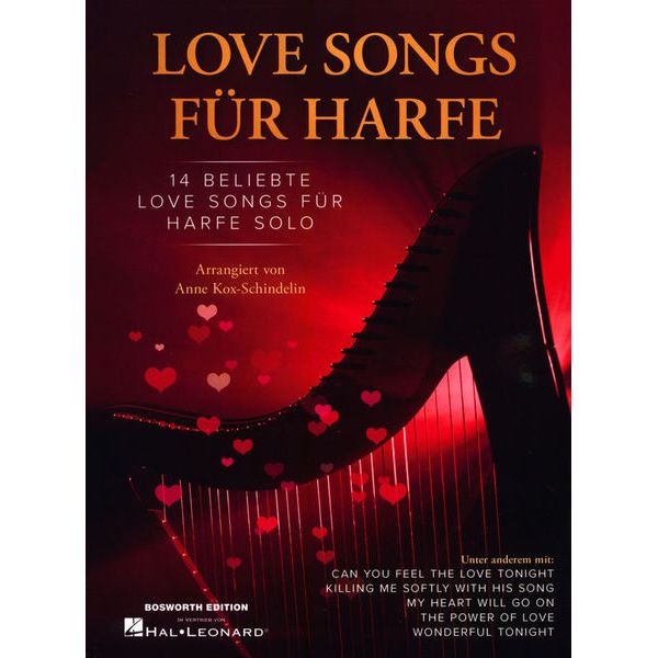 Bosworth Love Songs for Harfe