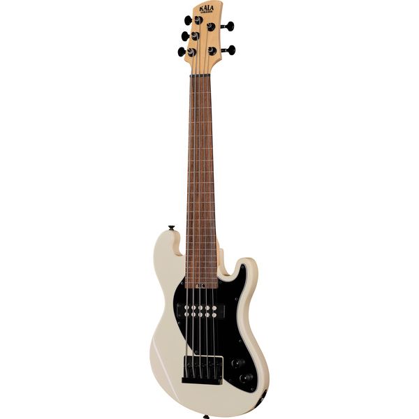 Kala U-Bass 5 Fretless Sweet Cream