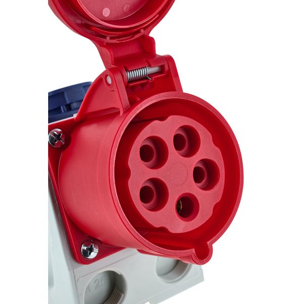 PCE 9225-6 Combo 32A 5pol Wall