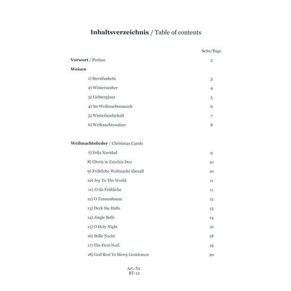 Brasstrail Weihnachtliche Duette