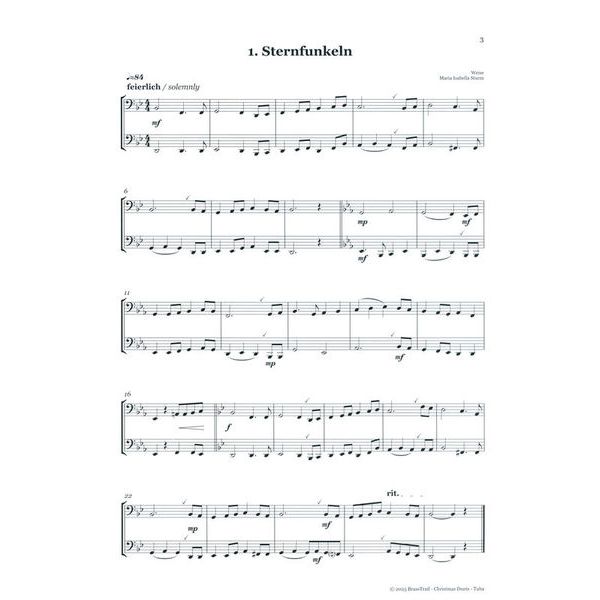 Brasstrail Weihnachtliche Duette