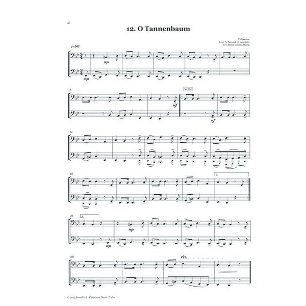 Brasstrail Weihnachtliche Duette