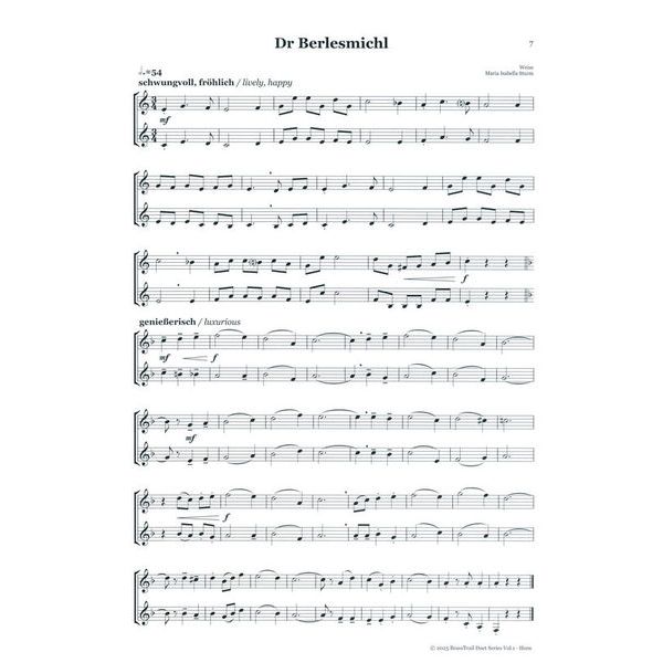 Brasstrail Duet Series 1 French Horn