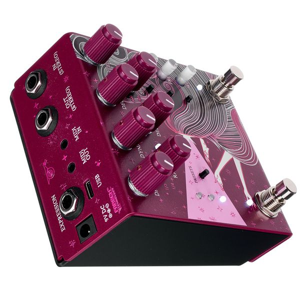 Old Blood Noise Endeavors Sunlight Stereo Reverb Maroon