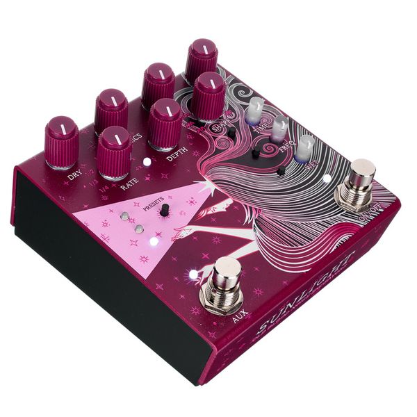 Old Blood Noise Endeavors Sunlight Stereo Reverb Maroon