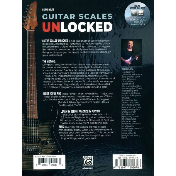 Alfred Music Publishing Guitar Scales Unlocked