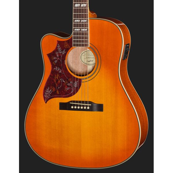Epiphone Hummingbird Studio EC HCS LH