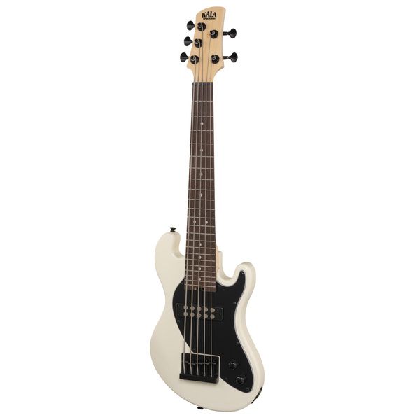 Kala U-Bass 5 Sweet Cream Fretted