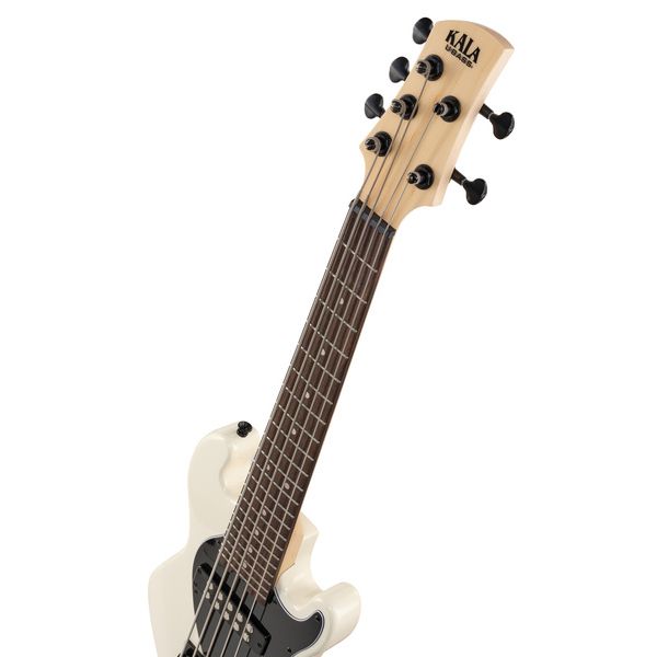 Kala U-Bass 5 Sweet Cream Fretted