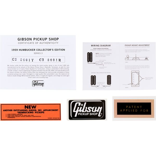 Gibson 59 Humbucker Collectors Series