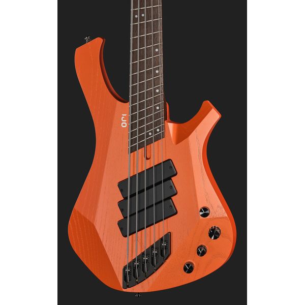 Mayones Guitars Ori Enji 5 Kitsune Orange