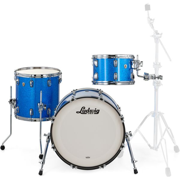 Ludwig Classic Maple Downbeat Blue S.