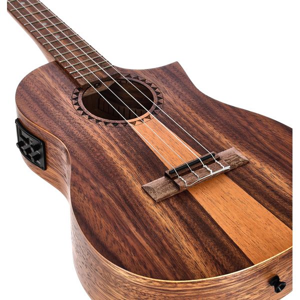 Kala Teak Tri-Top Baritone Ukulele