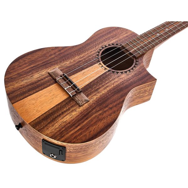 Kala Teak Tri-Top Baritone Ukulele