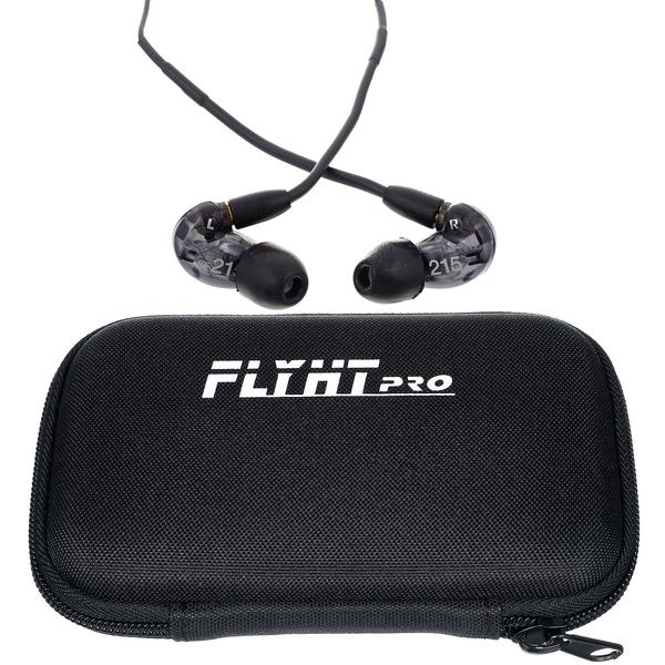 Shure SE215 Pro K Case Bundle