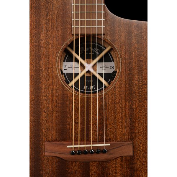 Martin Guitar SC-10E Modern Sapele