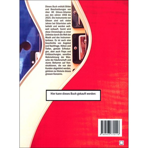 Dr. Thomas Joos Gibson-Gitarren 1966 bis 2025