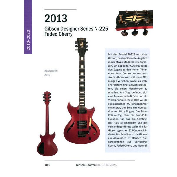 Dr. Thomas Joos Gibson-Gitarren 1966 bis 2025