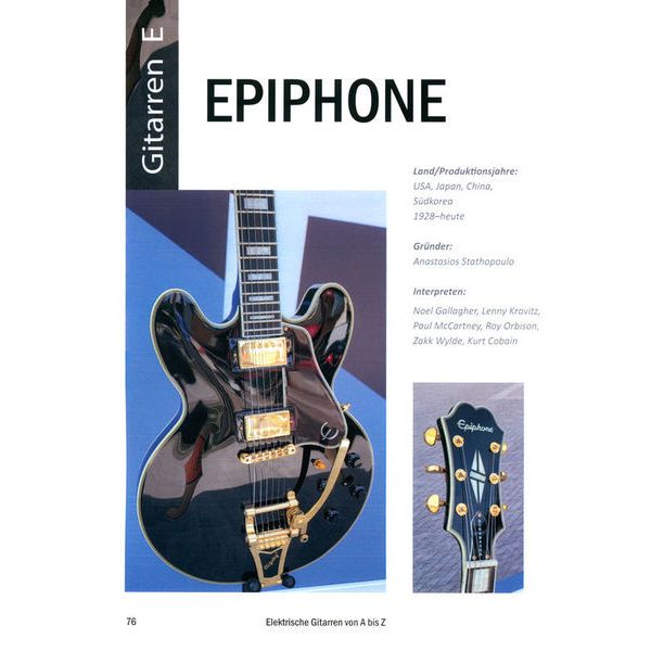 Dr. Thomas Joos Elektrische Gitarren