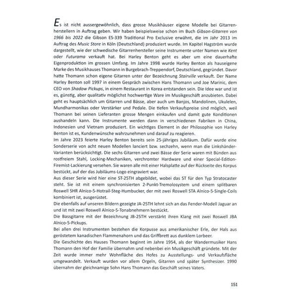 Dr. Thomas Joos Elektrische Gitarren