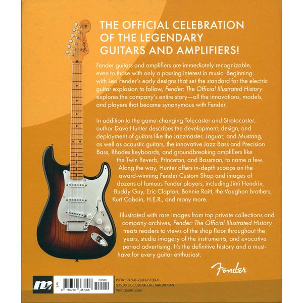 Quarto Publishing Group Fender – Official Illustrated
