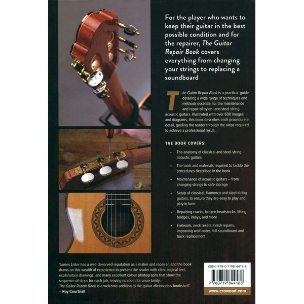 The Crowood Press Ltd The Guitar Repair Book