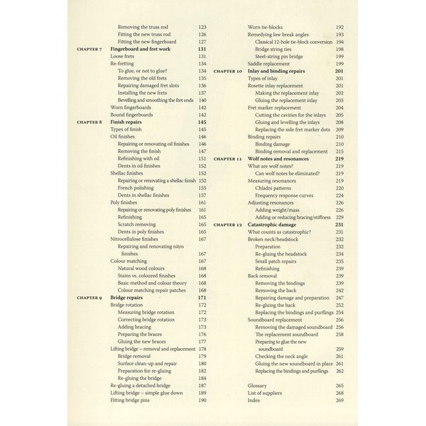 The Crowood Press Ltd The Guitar Repair Book