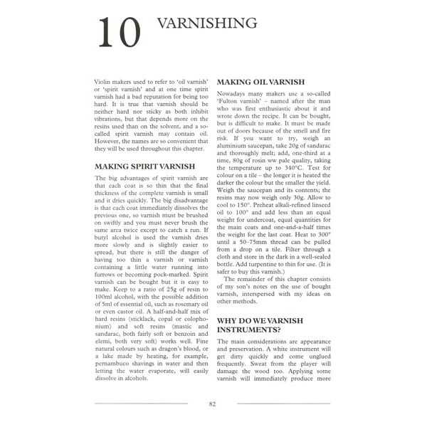 The Crowood Press Ltd Violin Making