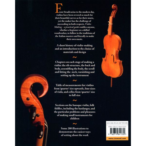 The Crowood Press Ltd Violin Making