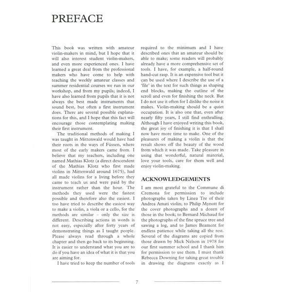 The Crowood Press Ltd Violin Making