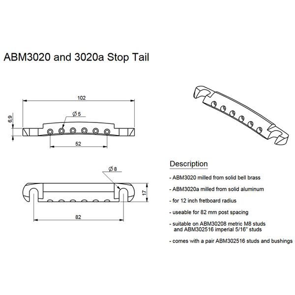 ABM 3020ga Stop Tail