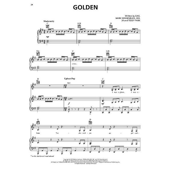 Hal Leonard K-Pop Demon Hunters