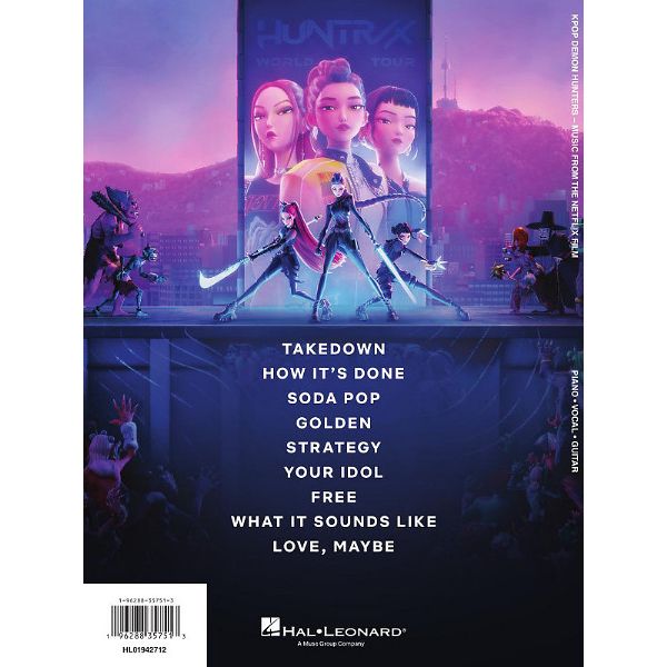 Hal Leonard K-Pop Demon Hunters