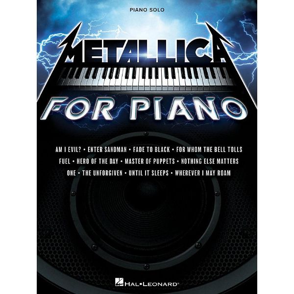 Hal Leonard Metallica for Piano Solo
