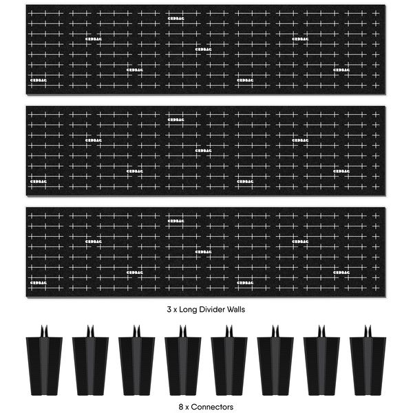 CRDBAG Grid-Divide Carry On Mega Set