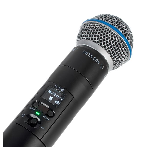 Shure SLXD4Q+E Beta58 S50 Bundle