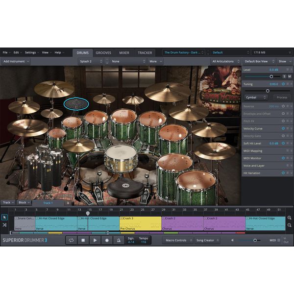 Toontrack SDX The Drum Factory S. Massy