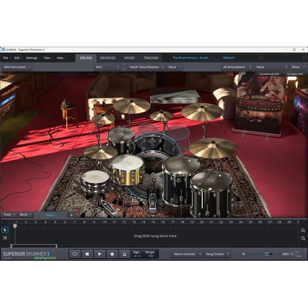 Toontrack SDX The Drum Factory S. Massy