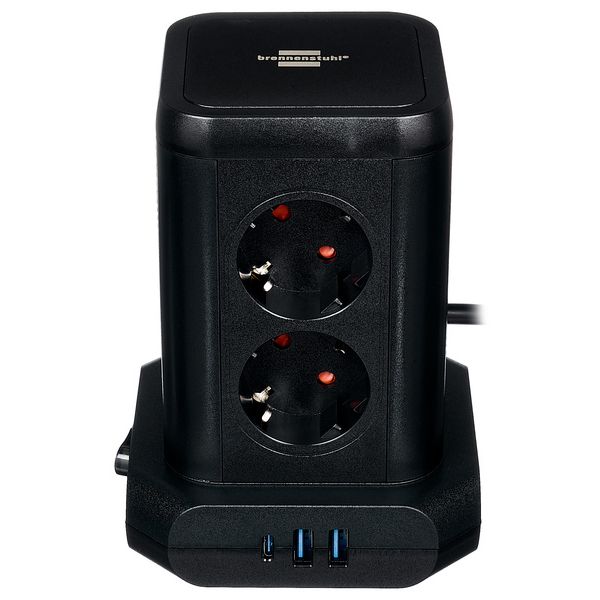Brennenstuhl Socket Tower 8-Way USB