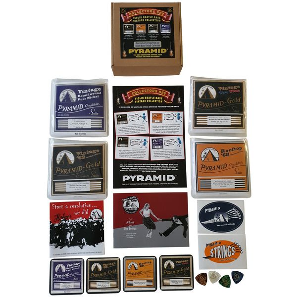 Pyramid Collector Bass String Set