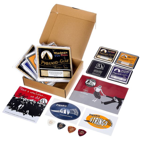 Pyramid Collector Bass String Set