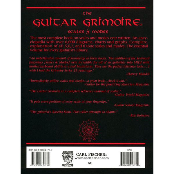 Carl Fischer Guitar Grimoire Scales / Modes