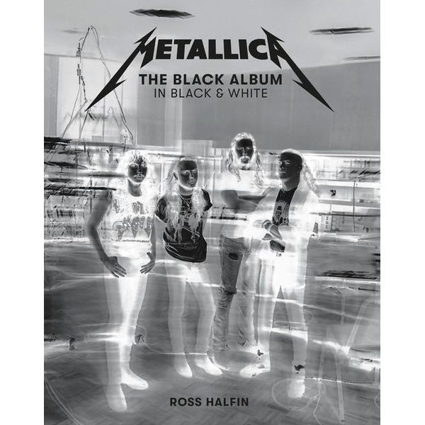 Reel Art Press Metallica Black Album in B/W