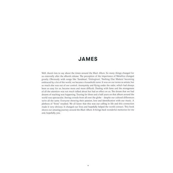 Reel Art Press Metallica Black Album in B/W